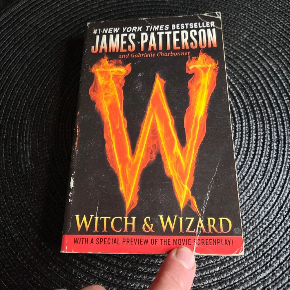 James Patterson Witch & Wizard YA Paperback Black Fantasy Novel First Edition
